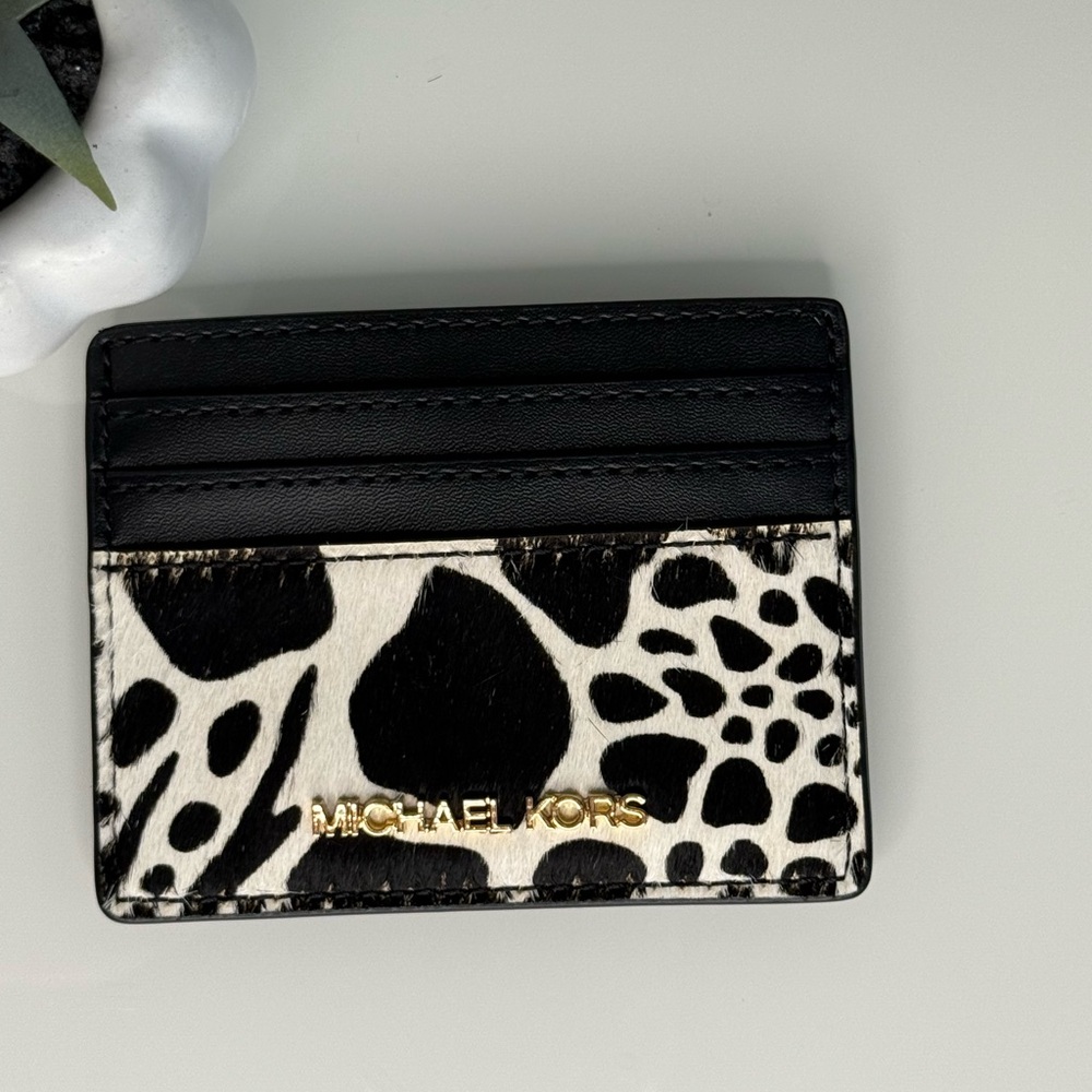 3pcs MICHAEL KORS EW Chain Crossbody Bag, Large Reed Card Holder & Dust Bag NWT - Picture 11 of 14